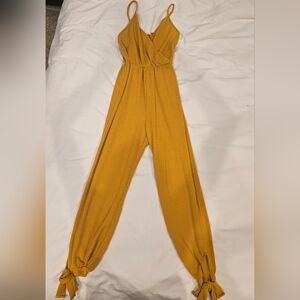 Yellow Women's Jumpsuit